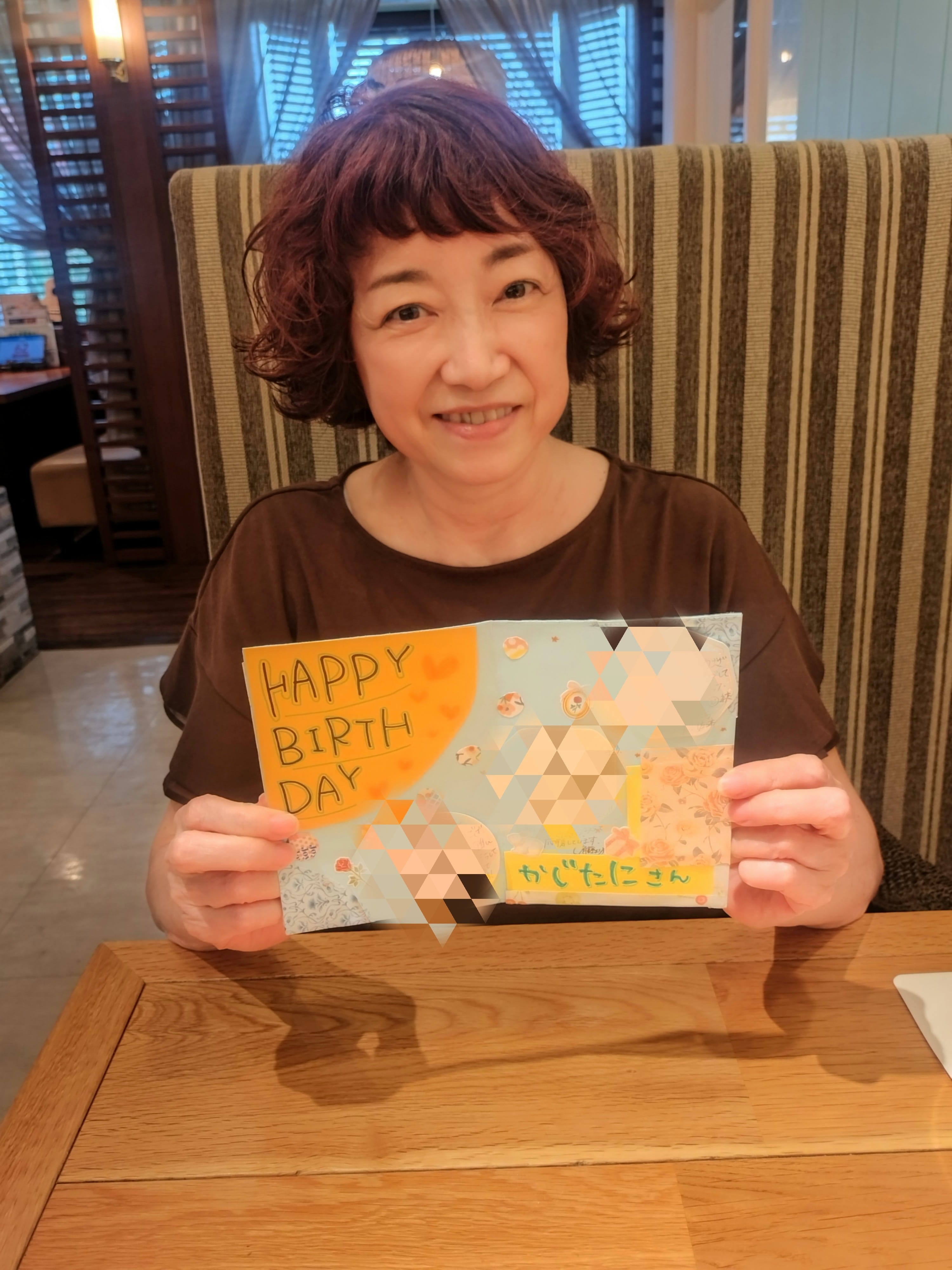 元スタッフのお誕生日（まんてん）